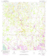 Citrus Park Florida Historical topographic map, 1:24000 scale, 7.5 X 7.5 Minute, Year 1956