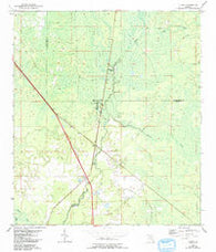 Clara Florida Historical topographic map, 1:24000 scale, 7.5 X 7.5 Minute, Year 1954