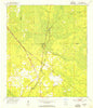 Clara Florida Historical topographic map, 1:24000 scale, 7.5 X 7.5 Minute, Year 1954