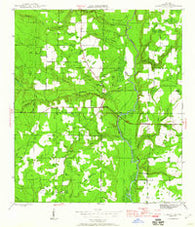 Clarksville Florida Historical topographic map, 1:24000 scale, 7.5 X 7.5 Minute, Year 1945