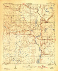 Clarksville Florida Historical topographic map, 1:31680 scale, 7.5 X 7.5 Minute, Year 1944