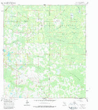 Clay Sink Florida Historical topographic map, 1:24000 scale, 7.5 X 7.5 Minute, Year 1960