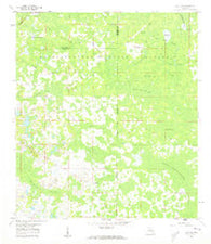 Clay Sink Florida Historical topographic map, 1:24000 scale, 7.5 X 7.5 Minute, Year 1960