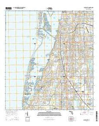 Clearwater Florida Current topographic map, 1:24000 scale, 7.5 X 7.5 Minute, Year 2015