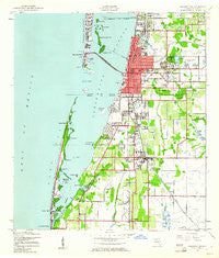 Clearwater Florida Historical topographic map, 1:24000 scale, 7.5 X 7.5 Minute, Year 1943