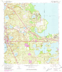 Clermont East Florida Historical topographic map, 1:24000 scale, 7.5 X 7.5 Minute, Year 1962
