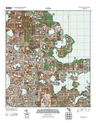 Clermont East Florida Historical topographic map, 1:24000 scale, 7.5 X 7.5 Minute, Year 2012