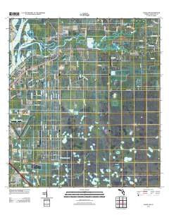 Cleveland Florida Historical topographic map, 1:24000 scale, 7.5 X 7.5 Minute, Year 2012