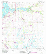 Cleveland Florida Historical topographic map, 1:24000 scale, 7.5 X 7.5 Minute, Year 1956