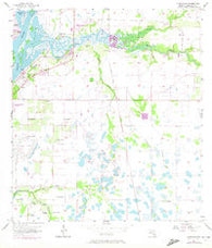 Cleveland Florida Historical topographic map, 1:24000 scale, 7.5 X 7.5 Minute, Year 1956
