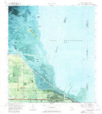 Clewiston North Florida Historical topographic map, 1:24000 scale, 7.5 X 7.5 Minute, Year 1971
