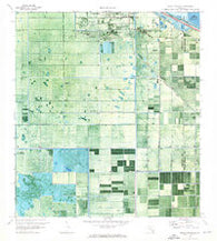 Clewiston South Florida Historical topographic map, 1:24000 scale, 7.5 X 7.5 Minute, Year 1970