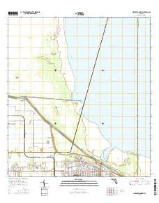 Clewiston North Florida Current topographic map, 1:24000 scale, 7.5 X 7.5 Minute, Year 2015