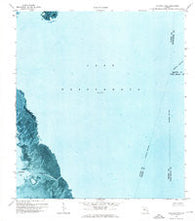 Cochrans Pass Florida Historical topographic map, 1:24000 scale, 7.5 X 7.5 Minute, Year 1971