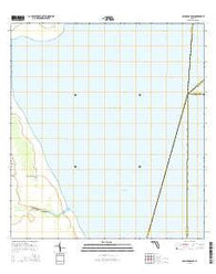 Cochrans Pass Florida Current topographic map, 1:24000 scale, 7.5 X 7.5 Minute, Year 2015