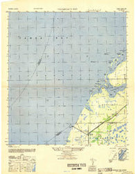 Cockroach Bay Florida Historical topographic map, 1:25000 scale, 7.5 X 7.5 Minute, Year 1947
