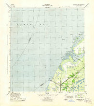 Cockroach Bay Florida Historical topographic map, 1:31680 scale, 7.5 X 7.5 Minute, Year 1942