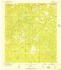 Cody Florida Historical topographic map, 1:24000 scale, 7.5 X 7.5 Minute, Year 1954