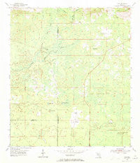Cody Florida Historical topographic map, 1:24000 scale, 7.5 X 7.5 Minute, Year 1954