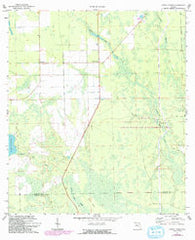 Codys Corner Florida Historical topographic map, 1:24000 scale, 7.5 X 7.5 Minute, Year 1972