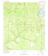 Compass Lake Florida Historical topographic map, 1:24000 scale, 7.5 X 7.5 Minute, Year 1952