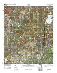 Compass Lake Florida Historical topographic map, 1:24000 scale, 7.5 X 7.5 Minute, Year 2012
