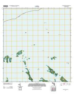 Content Keys Florida Historical topographic map, 1:24000 scale, 7.5 X 7.5 Minute, Year 2012