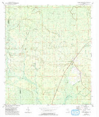 Cooks Hammock Florida Historical topographic map, 1:24000 scale, 7.5 X 7.5 Minute, Year 1954