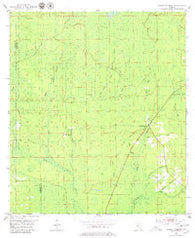 Cooks Hammock Florida Historical topographic map, 1:24000 scale, 7.5 X 7.5 Minute, Year 1954