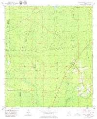 Cooks Hammock Florida Historical topographic map, 1:24000 scale, 7.5 X 7.5 Minute, Year 1954