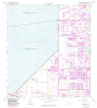 Cooper City NE Florida Historical topographic map, 1:24000 scale, 7.5 X 7.5 Minute, Year 1963