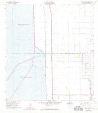 Cooper City SW Florida Historical topographic map, 1:24000 scale, 7.5 X 7.5 Minute, Year 1963