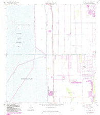 Cooper City SW Florida Historical topographic map, 1:24000 scale, 7.5 X 7.5 Minute, Year 1963