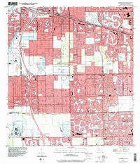 Cooper City Florida Historical topographic map, 1:24000 scale, 7.5 X 7.5 Minute, Year 1994