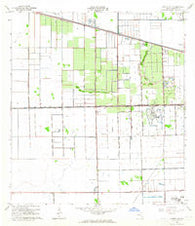 Cooper City Florida Historical topographic map, 1:24000 scale, 7.5 X 7.5 Minute, Year 1963