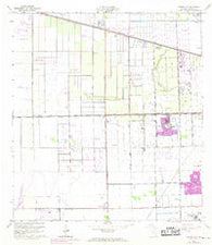 Cooper City Florida Historical topographic map, 1:24000 scale, 7.5 X 7.5 Minute, Year 1963