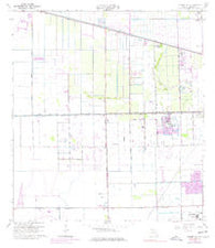 Cooper City Florida Historical topographic map, 1:24000 scale, 7.5 X 7.5 Minute, Year 1963