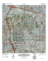 Cooper City Florida Historical topographic map, 1:24000 scale, 7.5 X 7.5 Minute, Year 2012