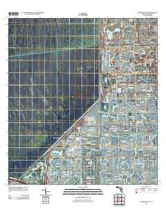 Cooper City NE Florida Historical topographic map, 1:24000 scale, 7.5 X 7.5 Minute, Year 2012