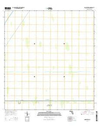 Coopertown Florida Current topographic map, 1:24000 scale, 7.5 X 7.5 Minute, Year 2015