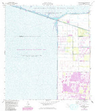 Coral Springs NE Florida Historical topographic map, 1:24000 scale, 7.5 X 7.5 Minute, Year 1963