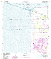 Coral Springs NE Florida Historical topographic map, 1:24000 scale, 7.5 X 7.5 Minute, Year 1963