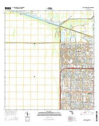 Coral Springs NE Florida Current topographic map, 1:24000 scale, 7.5 X 7.5 Minute, Year 2015