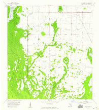 Corkscrew SE Florida Historical topographic map, 1:24000 scale, 7.5 X 7.5 Minute, Year 1958