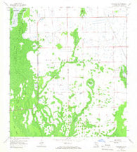 Corkscrew SE Florida Historical topographic map, 1:24000 scale, 7.5 X 7.5 Minute, Year 1958