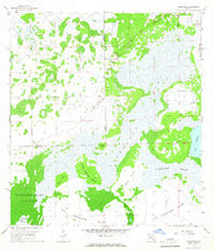 Corkscrew Florida Historical topographic map, 1:24000 scale, 7.5 X 7.5 Minute, Year 1958