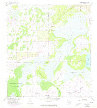 Corkscrew Florida Historical topographic map, 1:24000 scale, 7.5 X 7.5 Minute, Year 1958