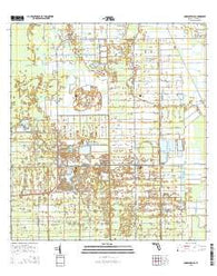 Corkscrew SE Florida Current topographic map, 1:24000 scale, 7.5 X 7.5 Minute, Year 2015