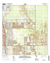 Corkscrew SW Florida Current topographic map, 1:24000 scale, 7.5 X 7.5 Minute, Year 2015