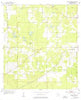 Cotton Plant Florida Historical topographic map, 1:24000 scale, 7.5 X 7.5 Minute, Year 1954